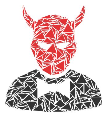 Şeytan mozaik üçgen