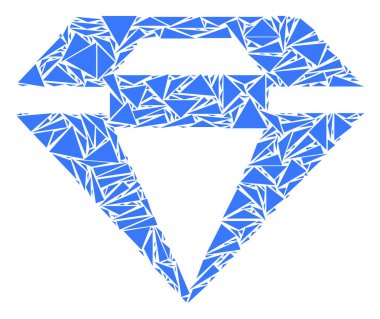 Elmas mozaik üçgen