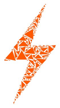 Elektrik cıvata mozaik üçgen