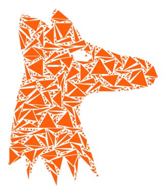 Fox kolaj üçgen kafa