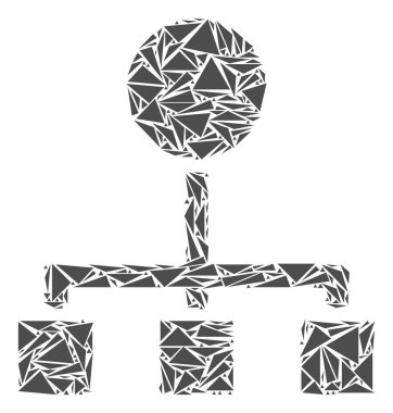 Hiyerarşi mozaik üçgen