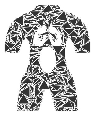 İnsan anatomisi mozaik üçgen