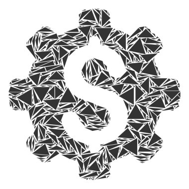 Üçgen endüstriyel sermaye kolaj