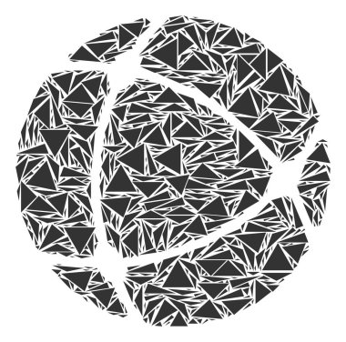 Internet kolaj üçgen