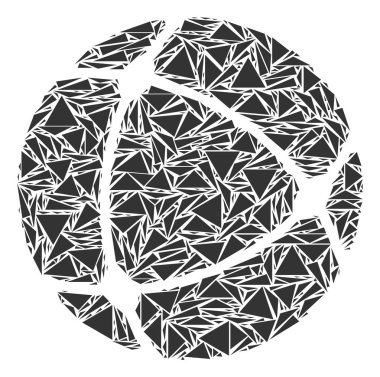 Internet mozaik üçgen