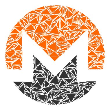 Monero para birimi kolaj üçgen