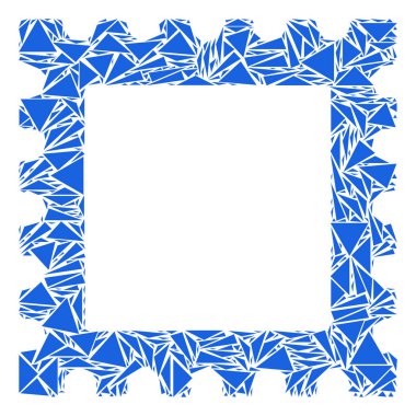 Posta pulu kolaj üçgen