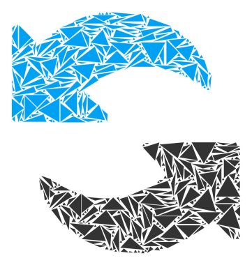 Kolaj üçgen Yenile