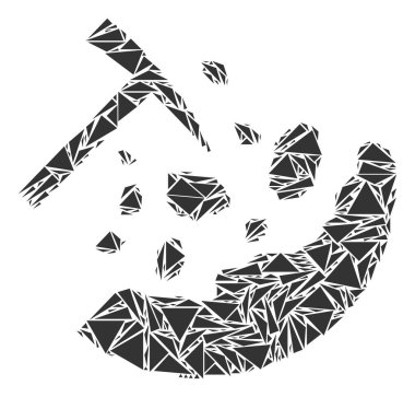 Taş mozaik üçgen madencilik