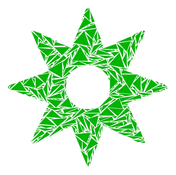 Yeni yıldız mozaik üçgen