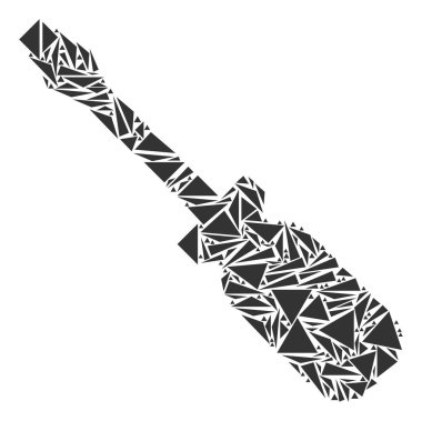 Tornavida mozaik üçgen