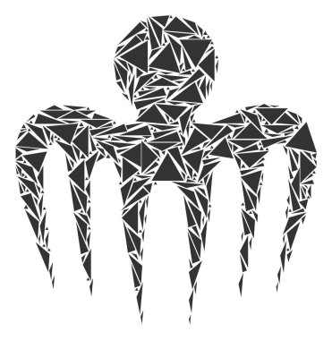 Spectre ahtapot mozaik üçgen