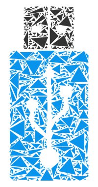 USB birden parlamak götürmek kolaj üçgen