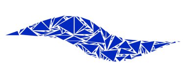 Üçgen dalga Şekil kolaj