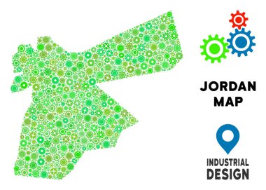 Gears'ı Jordan Map kolaj