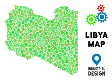 Gears'ın Libya harita kolaj