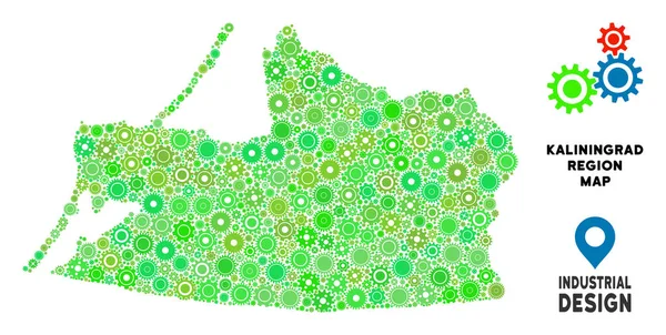 Gears'ı Kaliningrad bölgesi harita kolaj