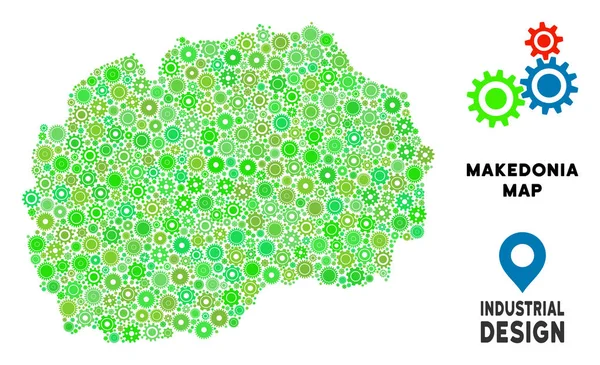 Gears'ı Makedonia harita kolaj