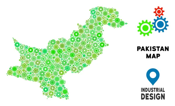 Gears'ı Pakistan harita kolaj