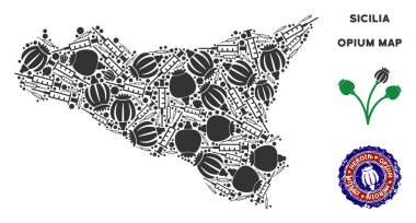 Afyon Sicilia harita kolaj ilaçlar