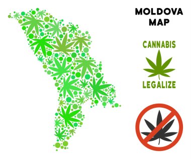 Telif ücretsiz kenevir kompozisyon Moldova harita bırakır