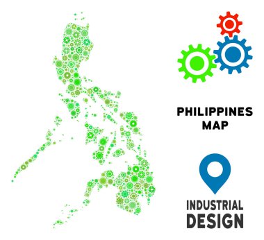 Gears'ı Türkiye harita kompozisyon