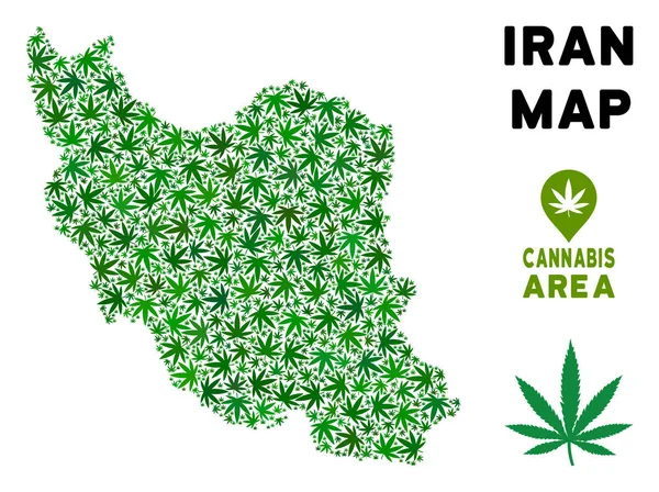 Vektör esrar kolaj Iran Haritası