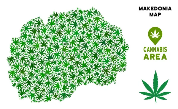 Vektör esrar kolaj Makedonia harita