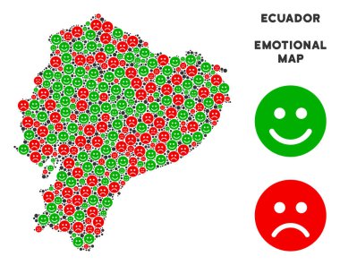 Vektör mutluluk Ekvator harita kolaj suratlar