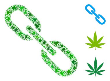 Zincir kolaj otu yaprakları