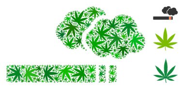 Mozaik esrar duman Sigara