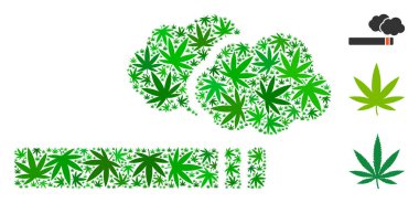 Mozaik esrar duman Sigara