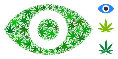 Göz kolaj otu yaprakları