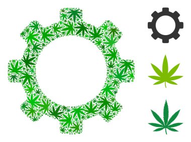 Ot yaprakları bileşimi dişli