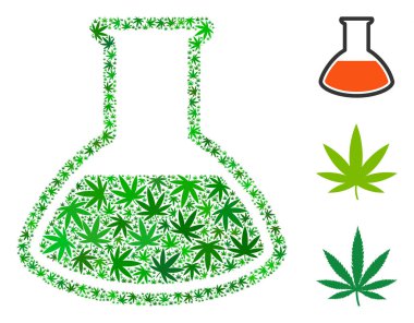 Cam kimyasal imbik kompozisyon esrar