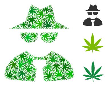 Mafya patron kolaj otu yaprakları