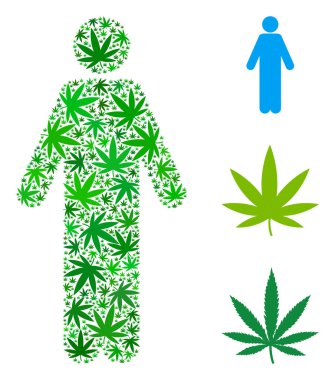 Adam otu yaprakları kişi bileşimi