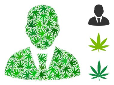 Yöneticisi kolaj kenevir yaprak