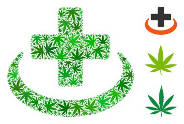 Tıbbi topluluk kolaj otu yaprakları