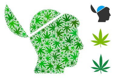 Açık beyin kolaj esrar