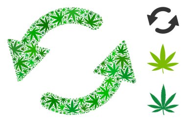 CCW kolaj ot yaprakların Yenile