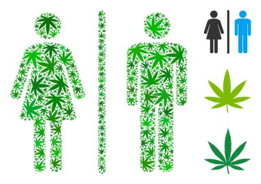 Tuvalet kişi kompozisyon esrar