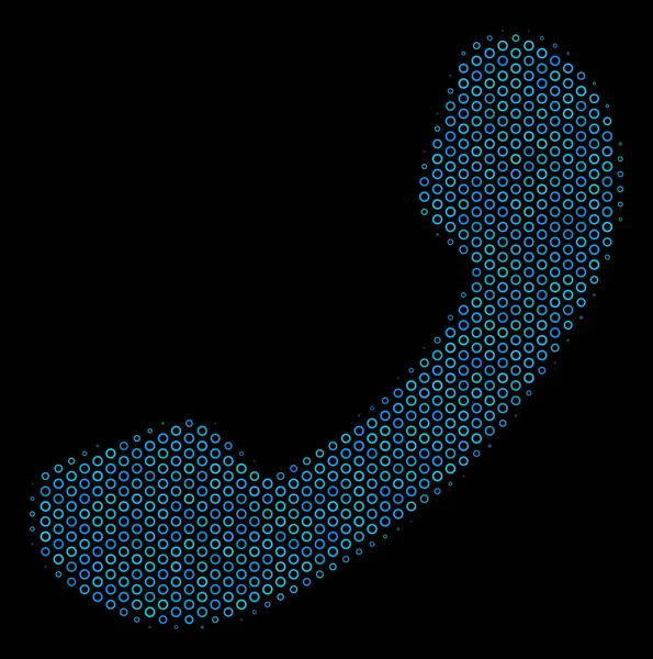 半色调气泡的调用马赛克图标 — 图库矢量图片