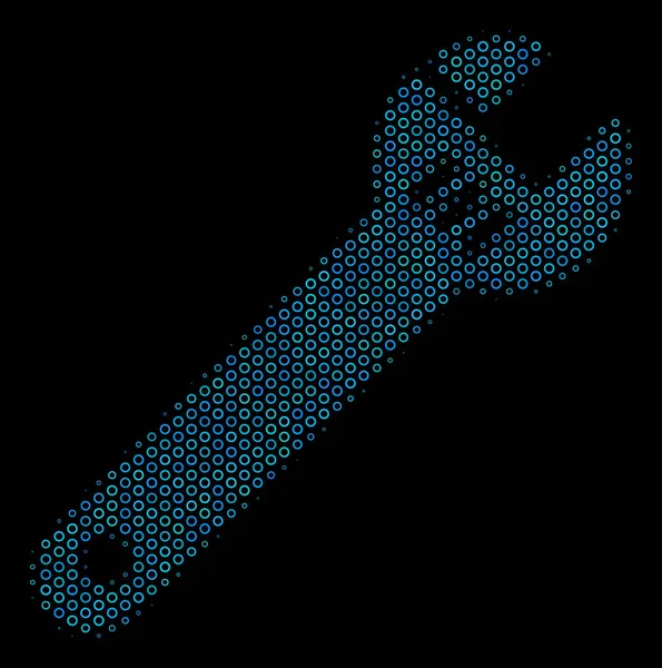 Composition de clé Icône de sphères demi-teintes — Image vectorielle