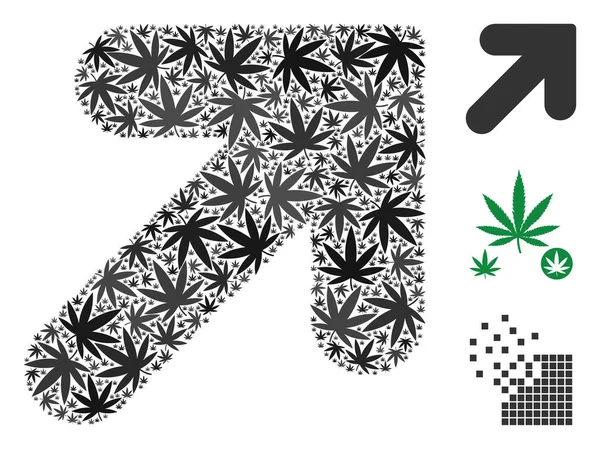 Esrar doğru bileşimi yukarı ok