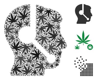 Çağrı merkezi operatörü mozaik esrar