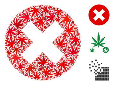 Kenevir yaprak kompozisyon iptal