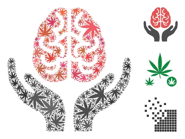 Beyin bakım el mozaik esrar