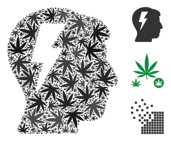 Beyin fırtınası mozaik esrar