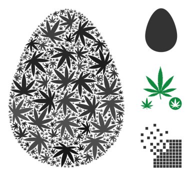 Yumurta mozaik esrar